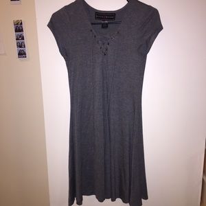 Gray or Grey Dress - loose and casual